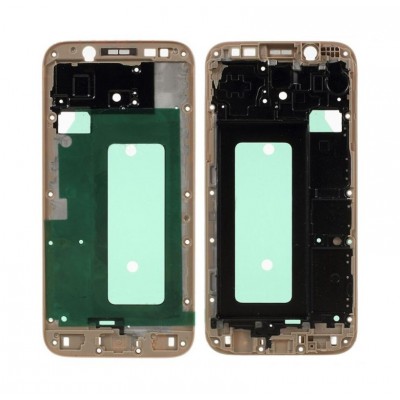 Lcd Frame Middle Chassis For Samsung Galaxy J5 2017 Gold By - Maxbhi Com