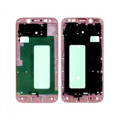 Lcd Frame Middle Chassis For Samsung Galaxy J5 2017 White By - Maxbhi Com