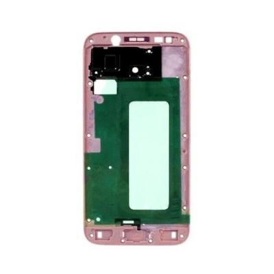 Lcd Frame Middle Chassis For Samsung Galaxy J5 2017 White By - Maxbhi Com