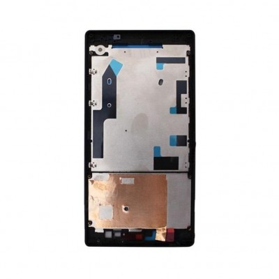 Lcd Frame Middle Chassis For Sony Xperia T2 Ultra Xm50h Purple By - Maxbhi Com
