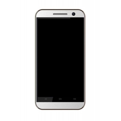 Lcd Frame Middle Chassis For Spice Stellar Xlife M5 Plus Silver By - Maxbhi Com