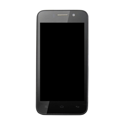 Lcd Frame Middle Chassis For Xolo Q800 Xedition Black By - Maxbhi Com