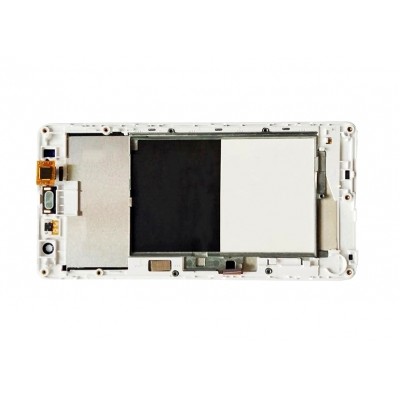 Lcd Frame Middle Chassis For Zopo Color F5 Black By - Maxbhi Com