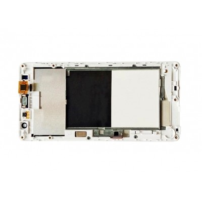Lcd Frame Middle Chassis For Zopo Color F5 White By - Maxbhi Com