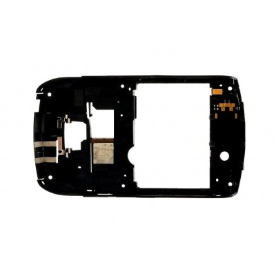 Lcd Frame Middle Chassis For Blackberry Curve 8900 Black By - Maxbhi Com