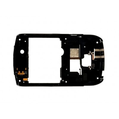 Lcd Frame Middle Chassis For Blackberry Curve 8900 Black By - Maxbhi Com