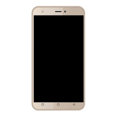Lcd Frame Middle Chassis For Intex Aqua 5 5 Vr Plus White By - Maxbhi Com
