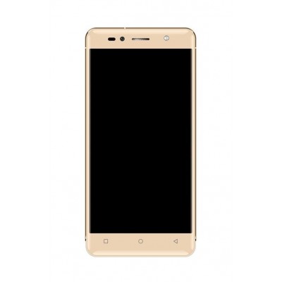 Lcd Frame Middle Chassis For Intex Aqua Shine 4g Grey By - Maxbhi Com