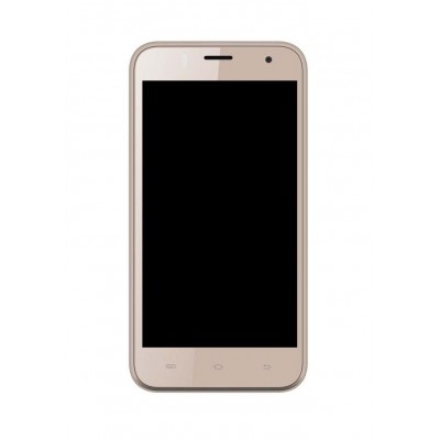 Lcd Frame Middle Chassis For Intex Aqua Y4 Black By - Maxbhi Com