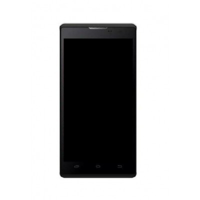 Lcd Frame Middle Chassis For Intex Cloud String V2 Black By - Maxbhi Com