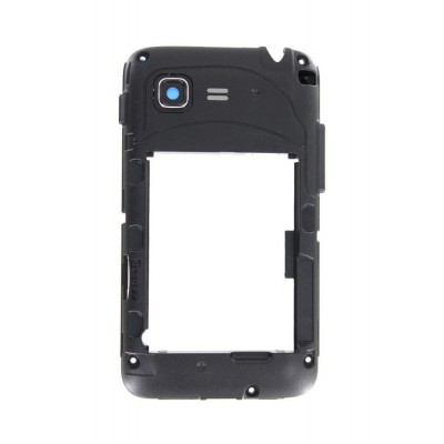 Lcd Frame Middle Chassis For Samsung Star 3 Duos S5222 White By - Maxbhi Com