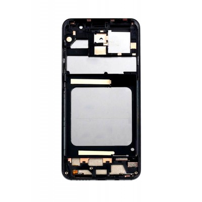 Lcd Frame Middle Chassis For Umidigi A1 Pro Blue By - Maxbhi Com