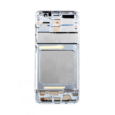 Lcd Frame Middle Chassis For Umidigi A1 Pro Silver By - Maxbhi Com
