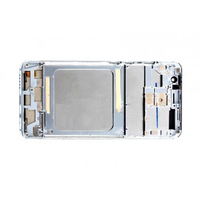Lcd Frame Middle Chassis For Umidigi A1 Pro Silver By - Maxbhi Com