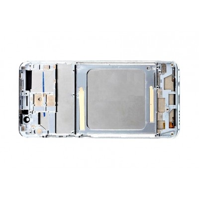 Lcd Frame Middle Chassis For Umidigi A1 Pro Silver By - Maxbhi Com