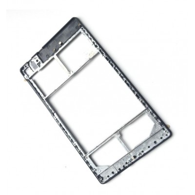 Lcd Frame Middle Chassis For Google Nexus 7c 2012 32gb Wifi And 3g 1st Gen Black By - Maxbhi Com