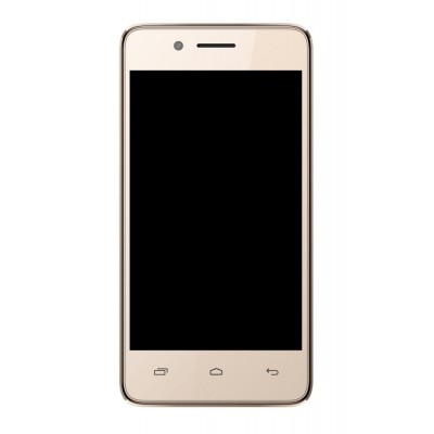Lcd Frame Middle Chassis For Micromax Bharat 2 Plus Black By - Maxbhi Com
