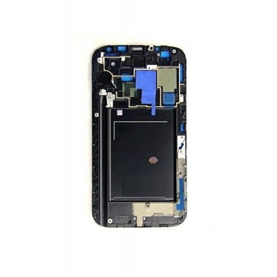 Lcd Frame Middle Chassis For Samsung Galaxy Note Ii I317 Black By - Maxbhi Com