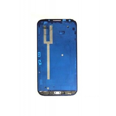 Lcd Frame Middle Chassis For Samsung Galaxy Note Ii I317 Black By - Maxbhi Com