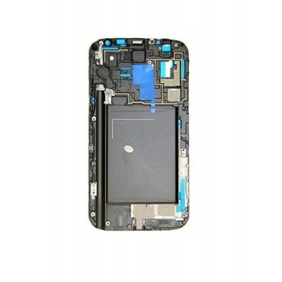 Lcd Frame Middle Chassis For Samsung Galaxy Note Ii I317 Blue By - Maxbhi Com