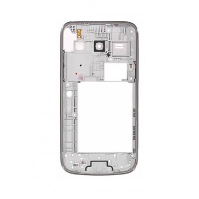 Lcd Frame Middle Chassis For Samsung Galaxy Star Advance Black By - Maxbhi Com