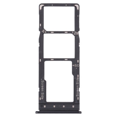 Sim Card Holder Tray For Infinix Note 7 Lite Black - Maxbhi Com
