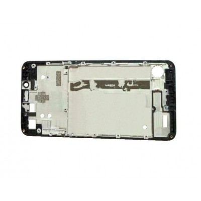Lcd Frame Middle Chassis For Itel A22 White By - Maxbhi Com
