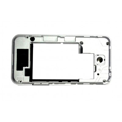Lcd Frame Middle Chassis For Samsung C6712 Star Ii Duos White By - Maxbhi Com
