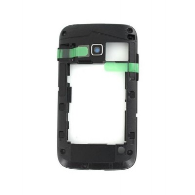 Lcd Frame Middle Chassis For Samsung Galaxy Music Duos Orange By - Maxbhi Com