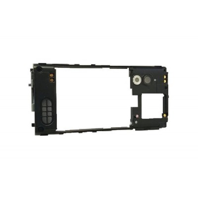 Lcd Frame Middle Chassis For Sony Ericsson W705 Black By - Maxbhi Com