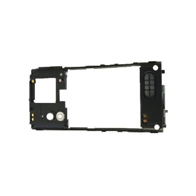 Lcd Frame Middle Chassis For Sony Ericsson W705 Red By - Maxbhi Com