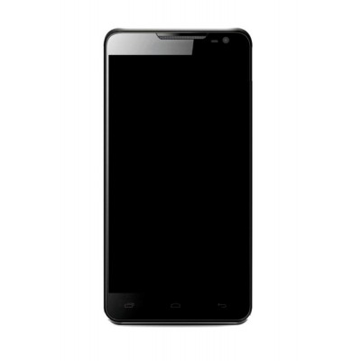 Lcd Frame Middle Chassis For Lava Iris 504q Black By - Maxbhi Com