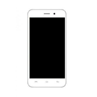 Lcd Frame Middle Chassis For Lava Iris Atom White By - Maxbhi Com