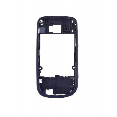Lcd Frame Middle Chassis For Nokia 3600 Slide Black By - Maxbhi Com