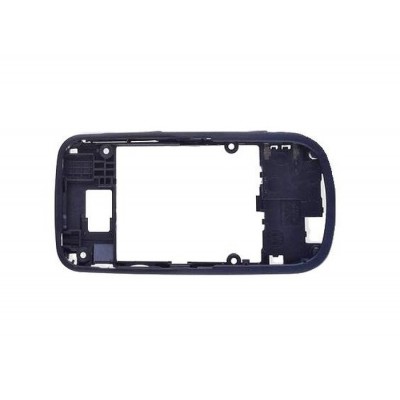 Lcd Frame Middle Chassis For Nokia 3600 Slide Charcoal By - Maxbhi Com