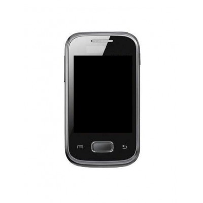 Lcd Frame Middle Chassis For Samsung Galaxy Pocket Plus S5301 Black By - Maxbhi Com