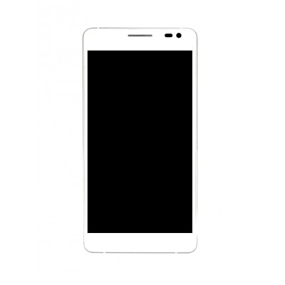 Lcd Frame Middle Chassis For Huawei Ascend D2 Blue By - Maxbhi Com