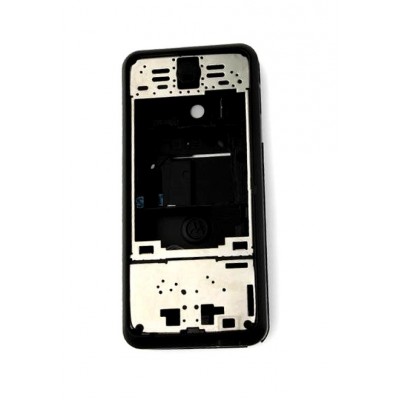 Lcd Frame Middle Chassis For Motorola Rokr E6 Black By - Maxbhi Com