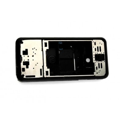 Lcd Frame Middle Chassis For Motorola Rokr E6 Black By - Maxbhi Com
