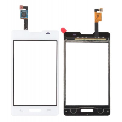Touch Screen Digitizer For Lg Optimus L4 Ii E440 White By - Maxbhi Com
