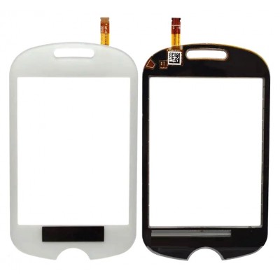 Touch Screen Digitizer For Samsung C3510 Corby Pop White By - Maxbhi Com