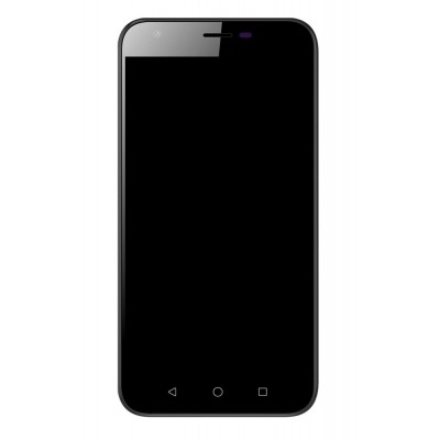 Lcd Frame Middle Chassis For Hitech Amaze S5 Black By - Maxbhi Com