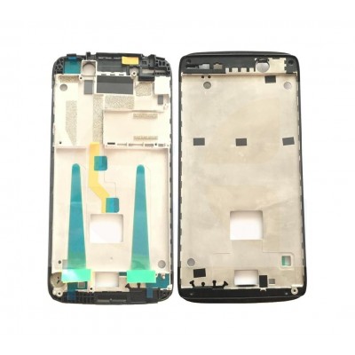 Lcd Frame Middle Chassis For Alcatel Idol 3 4 7 Black By - Maxbhi Com