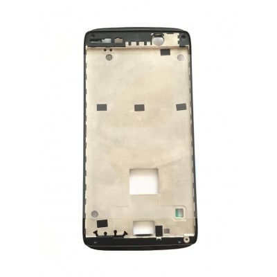 Lcd Frame Middle Chassis For Alcatel Idol 3 4 7 Black By - Maxbhi Com