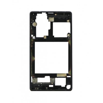 Lcd Frame Middle Chassis For Doogee Mix Lite White By - Maxbhi Com
