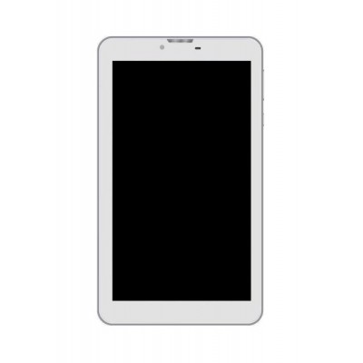 Lcd Frame Middle Chassis For I Kall N8 White By - Maxbhi Com
