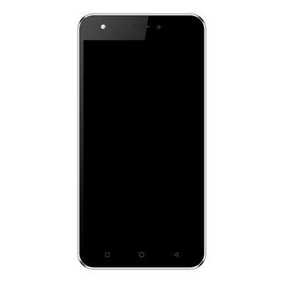 Lcd Frame Middle Chassis For Intex Cloud Q11 White By - Maxbhi Com