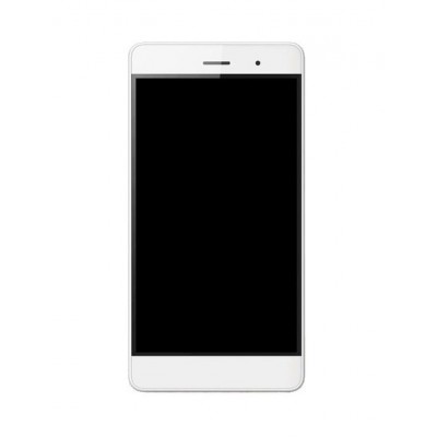Lcd Frame Middle Chassis For Micromax Canvas Spark 4g White By - Maxbhi Com