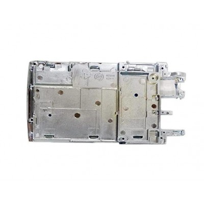 Lcd Frame Middle Chassis For Nokia N76 Black By - Maxbhi Com
