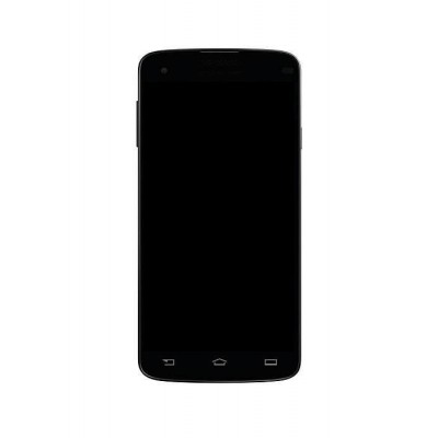 Lcd Frame Middle Chassis For Philips I908 Black By - Maxbhi Com